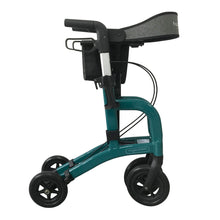 Load image into Gallery viewer, HappyWheels Lightweight Travel Rollator (Teal, Walker Rollator)